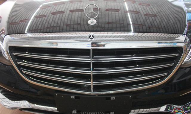 成都奔驰新E级W213改装数字胎压迈巴赫中网