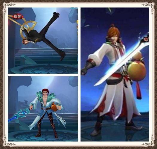 山寨版王者荣耀?李白长得像"哪吒"?赵云一枪99级!