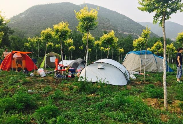 一个半小时的车程,我们到了北京昌平老峪沟村,很多人看了我的朋友圈都