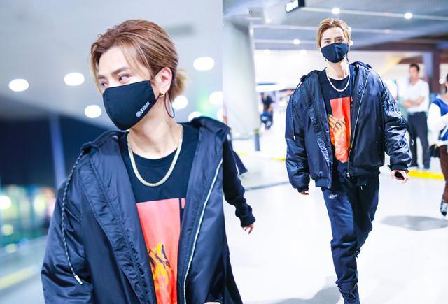 罗志祥又瘦了,穿吊裆裤扎小辫子,快40岁帅成小伙子!