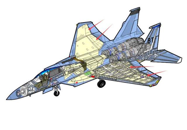 最终到处火势蔓延,实际上从这个角度来说,f35在生存力设计上比f15严重