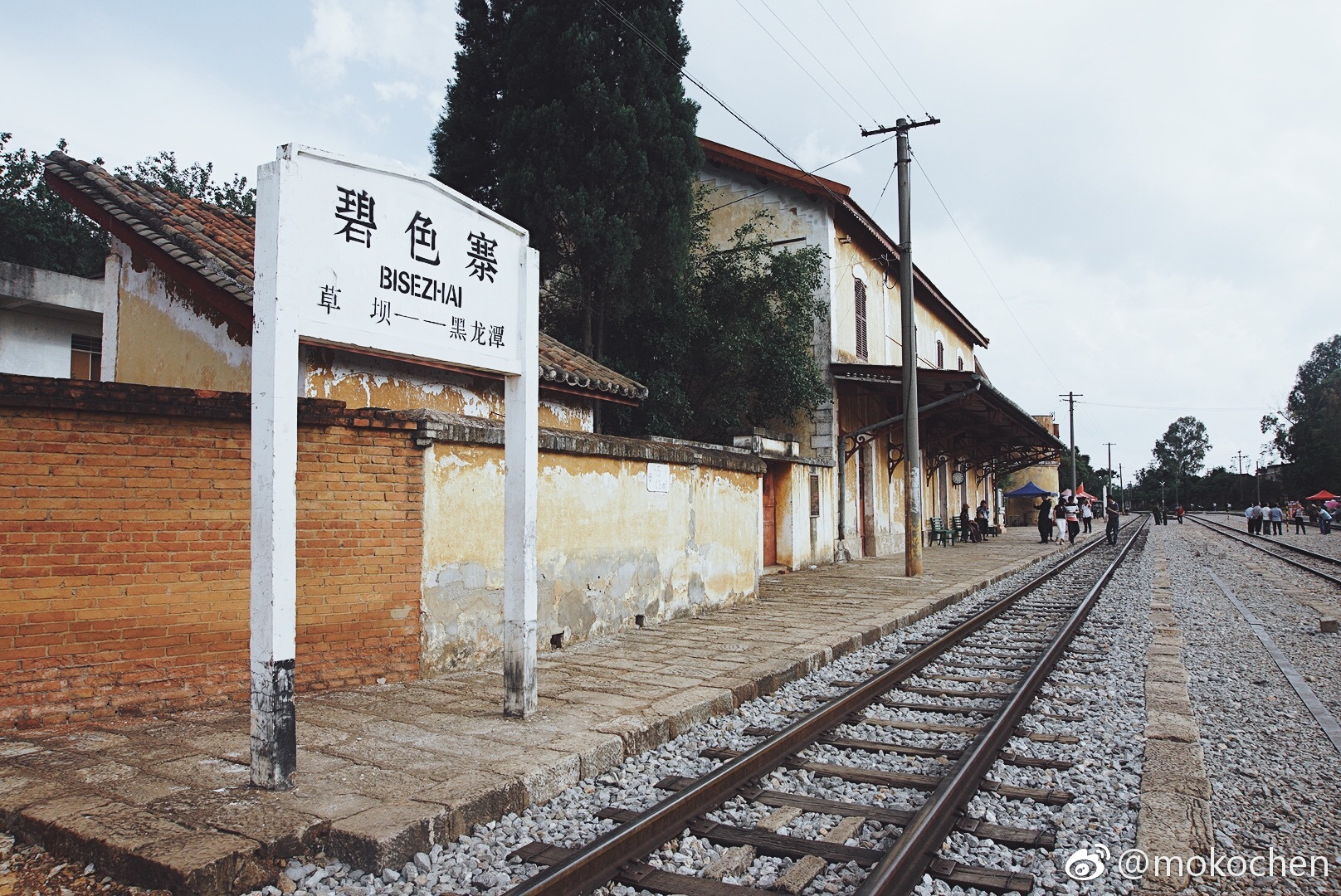 云南蒙自的碧水寨车站是中国近代史上最早的火车站之一