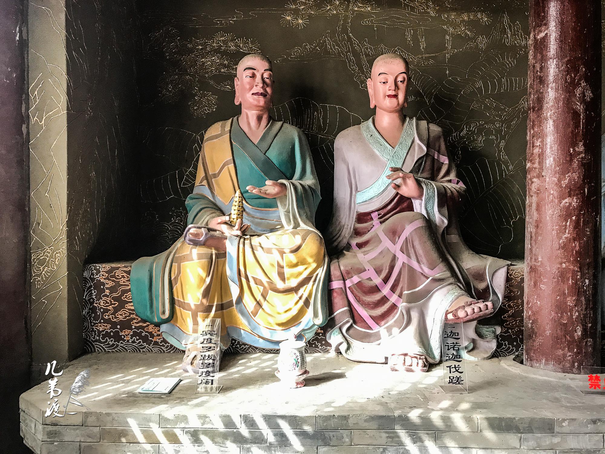 锦州广济寺(五)大雄宝殿的三世佛和十六罗汉|锦州广济寺|三世佛|大雄宝殿|罗汉_新浪新闻