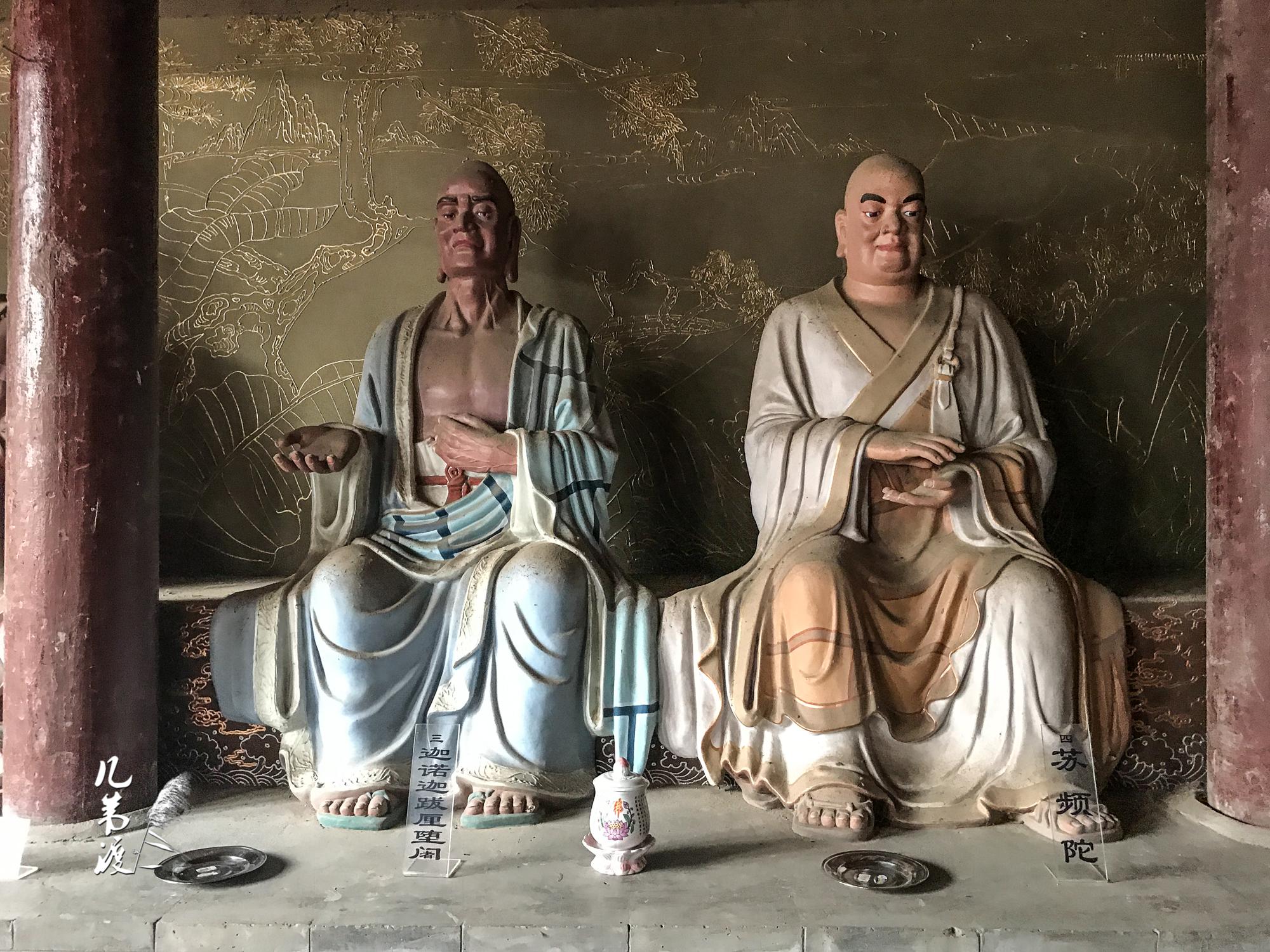 锦州广济寺(五)大雄宝殿的三世佛和十六罗汉|锦州广济寺|三世佛|大雄宝殿|罗汉_新浪新闻