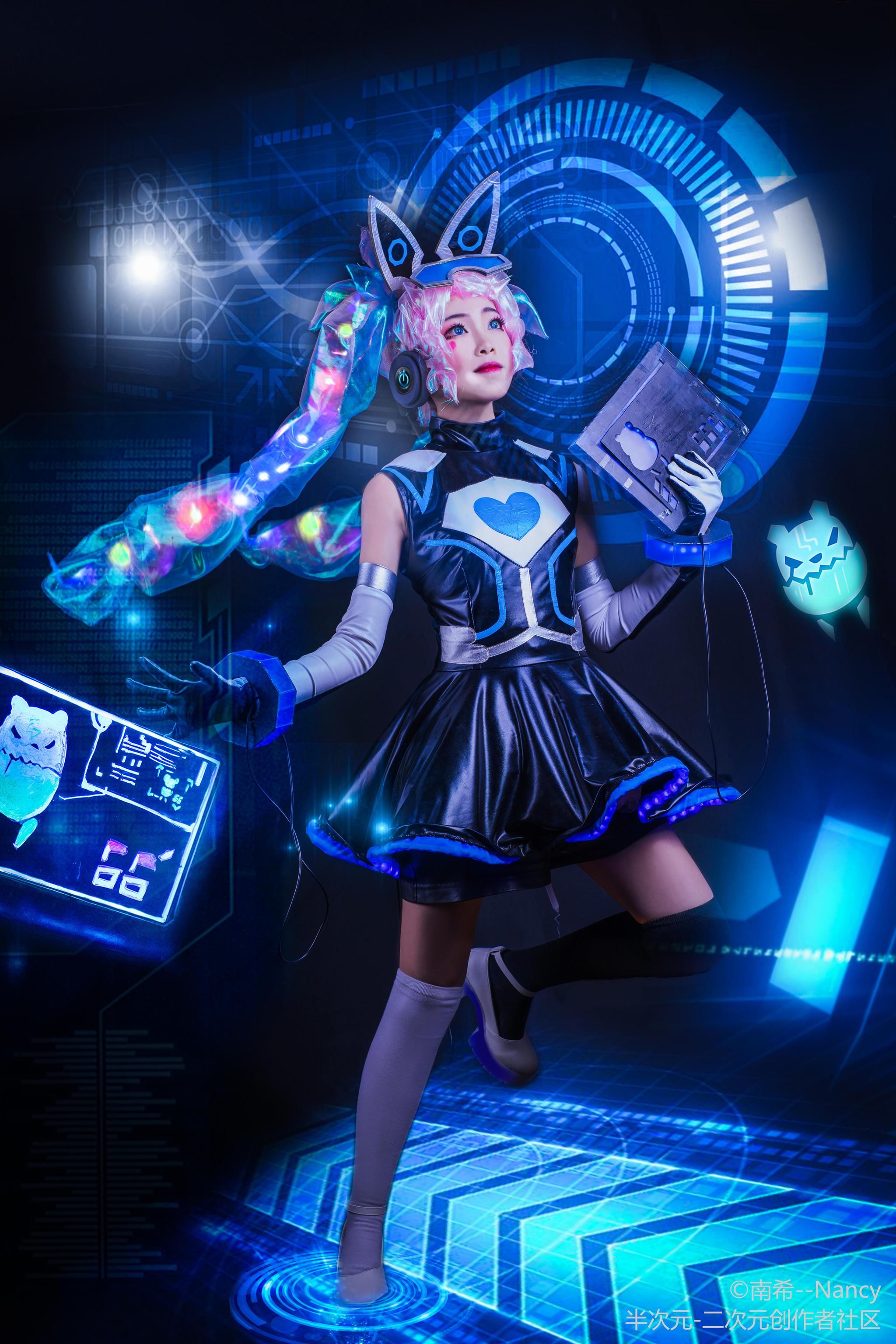 安琪拉心灵骇客cos正片真正的世界应当有色彩就像心