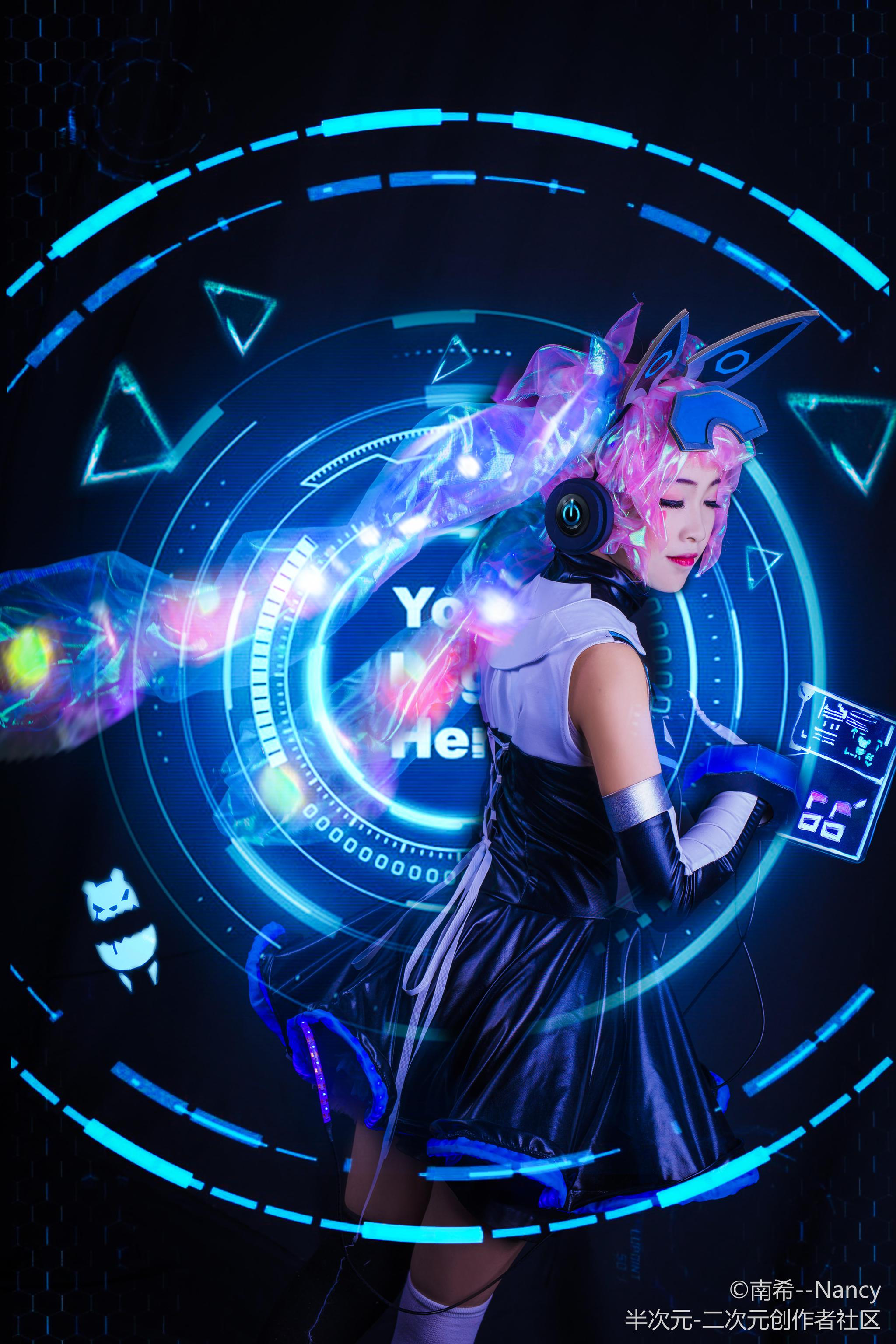 安琪拉心灵骇客cos正片真正的世界应当有色彩就像心