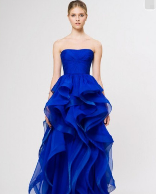 十二星座专的属蓝色梦幻婚纱