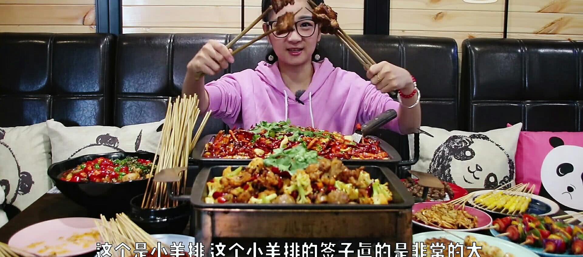 大胃王小猪猪特能吃,要带网友去食物巨全的五道口川味餐厅|侵权|猪猪|