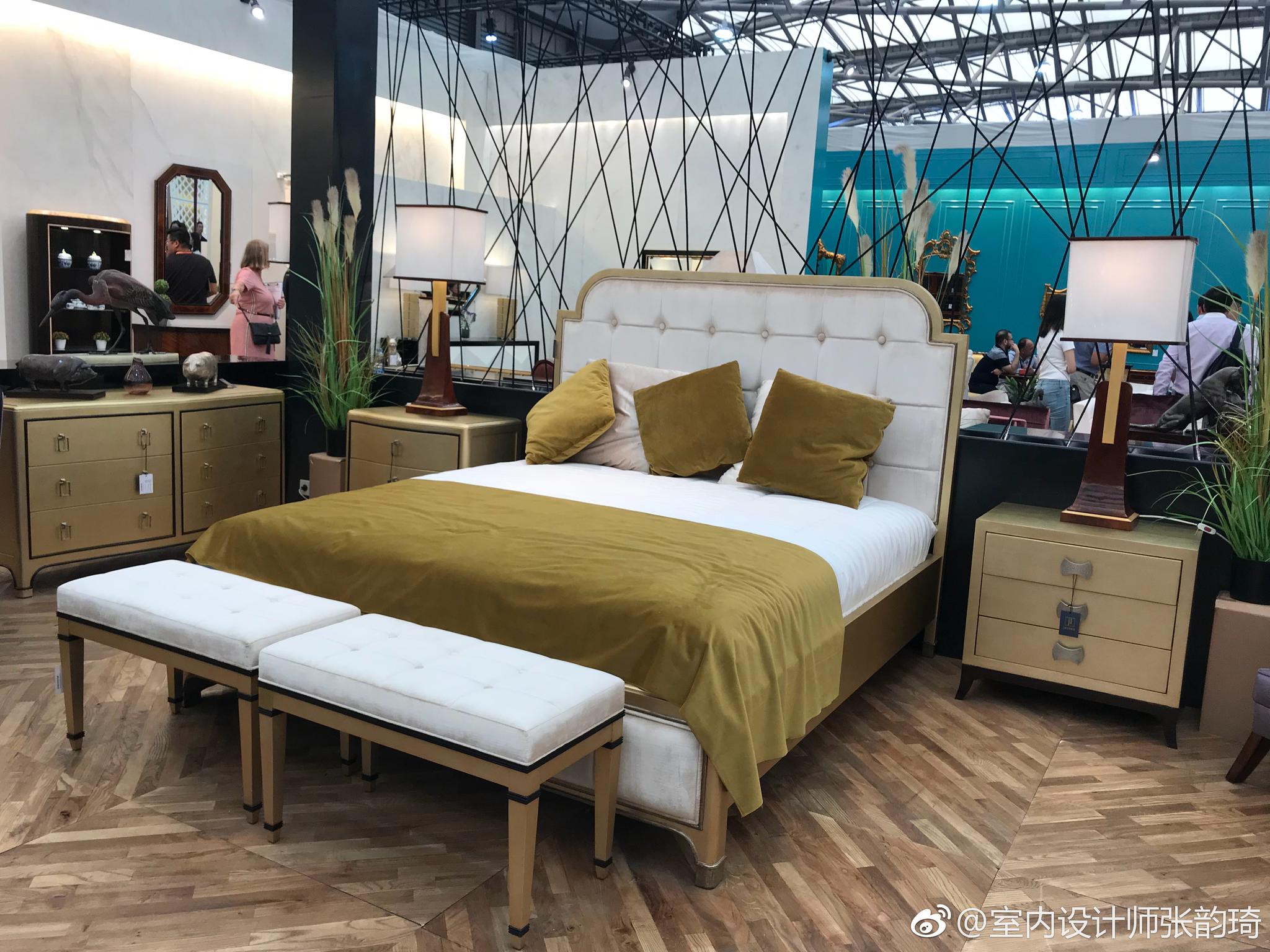 上海国际家具展参观中