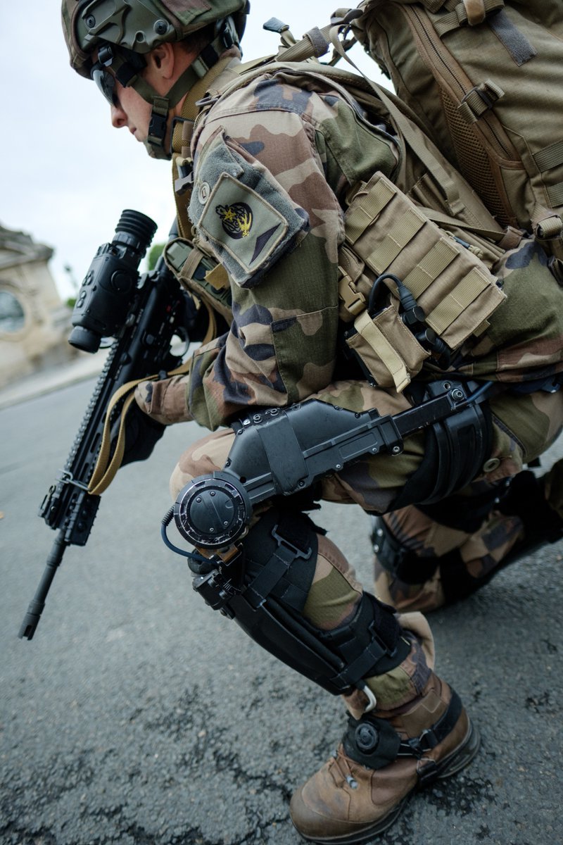 2018年第十六届法国夏季防务会议期间展示的法国陆军现役和未来的武器