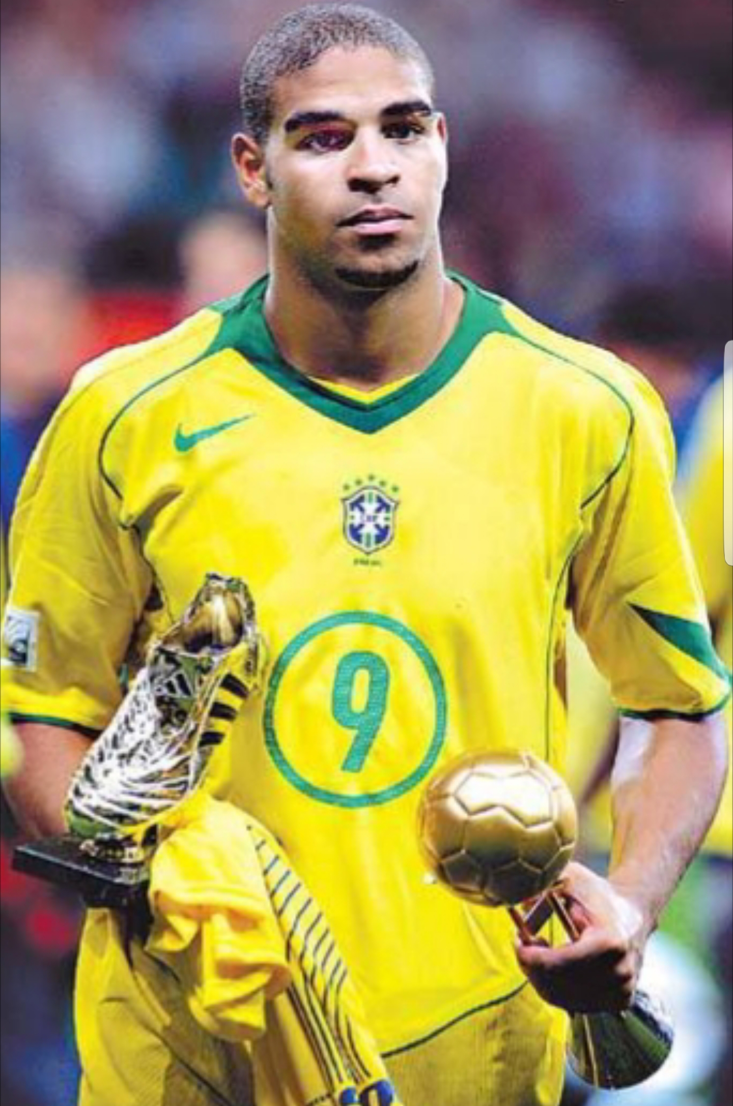 阿德里亚诺唯一美洲杯和联合会杯荣誉全满贯球员