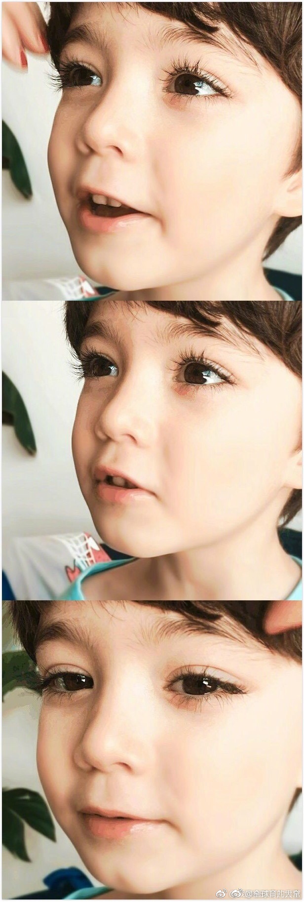 来自韩国的4岁混血宝宝cooper,这颜值直接赢到了终点线啊