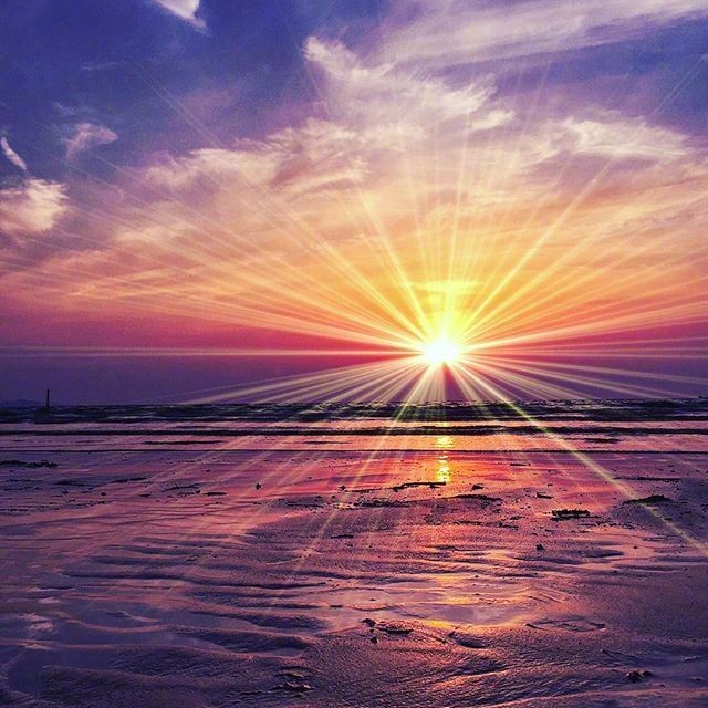 旭日东升红彤彤,前程似锦光芒芒