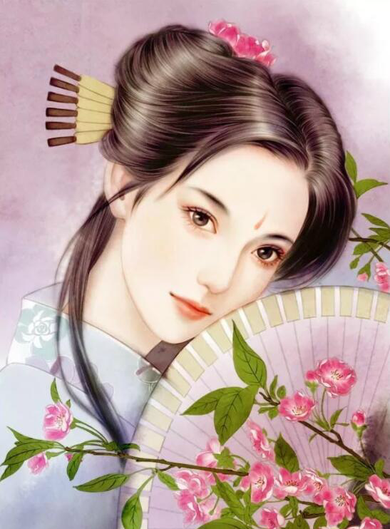 古风手绘绝色妃嫔壁纸,用我万世千秋,换你风华绝代