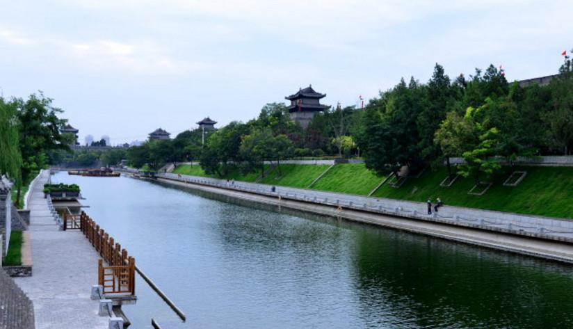 护城河|城墙|商丘古城_新浪新闻