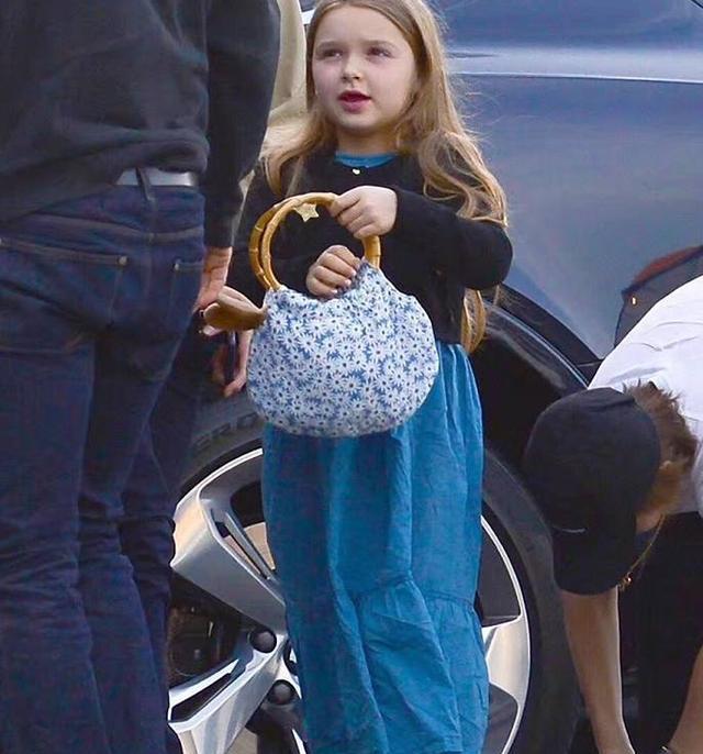 爱扎麻花辫更爱时装秀,如此可爱的小七不仅贝克汉姆才爱!