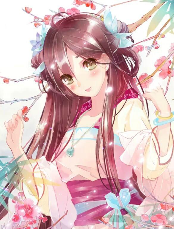 古风手绘绝色妃嫔壁纸,用我万世千秋,换你风华绝代