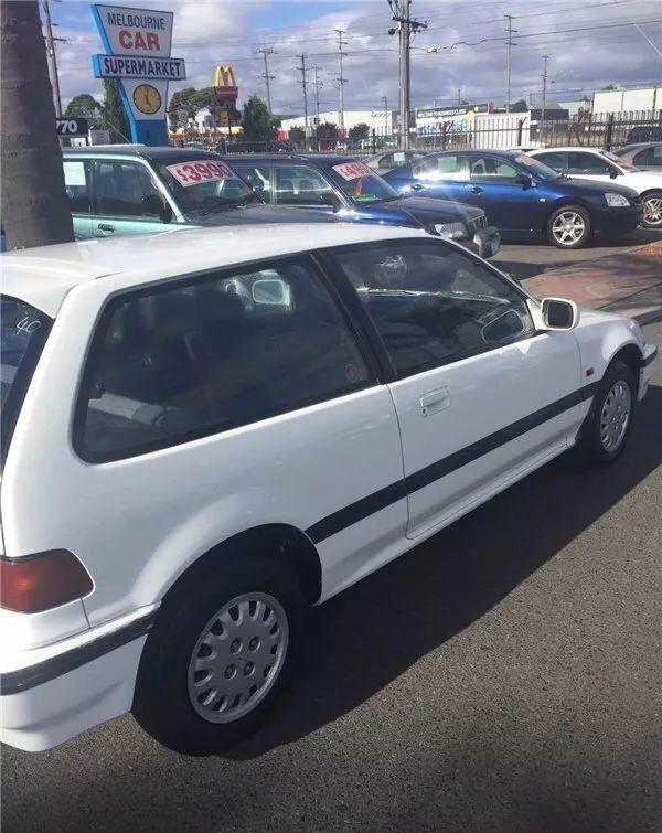 第四代双门coupe版思域,三十载风雨路,依旧笑春风!