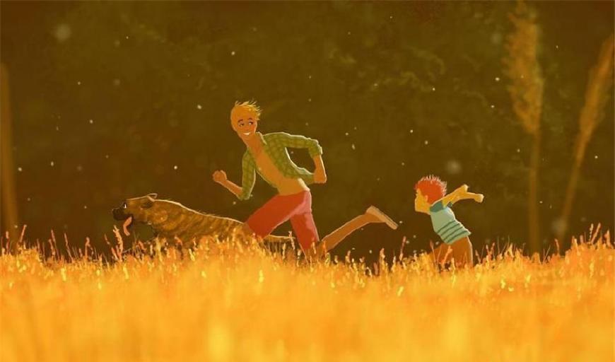 温馨无比的插画,带我们瞬间回到那温暖美好的童年