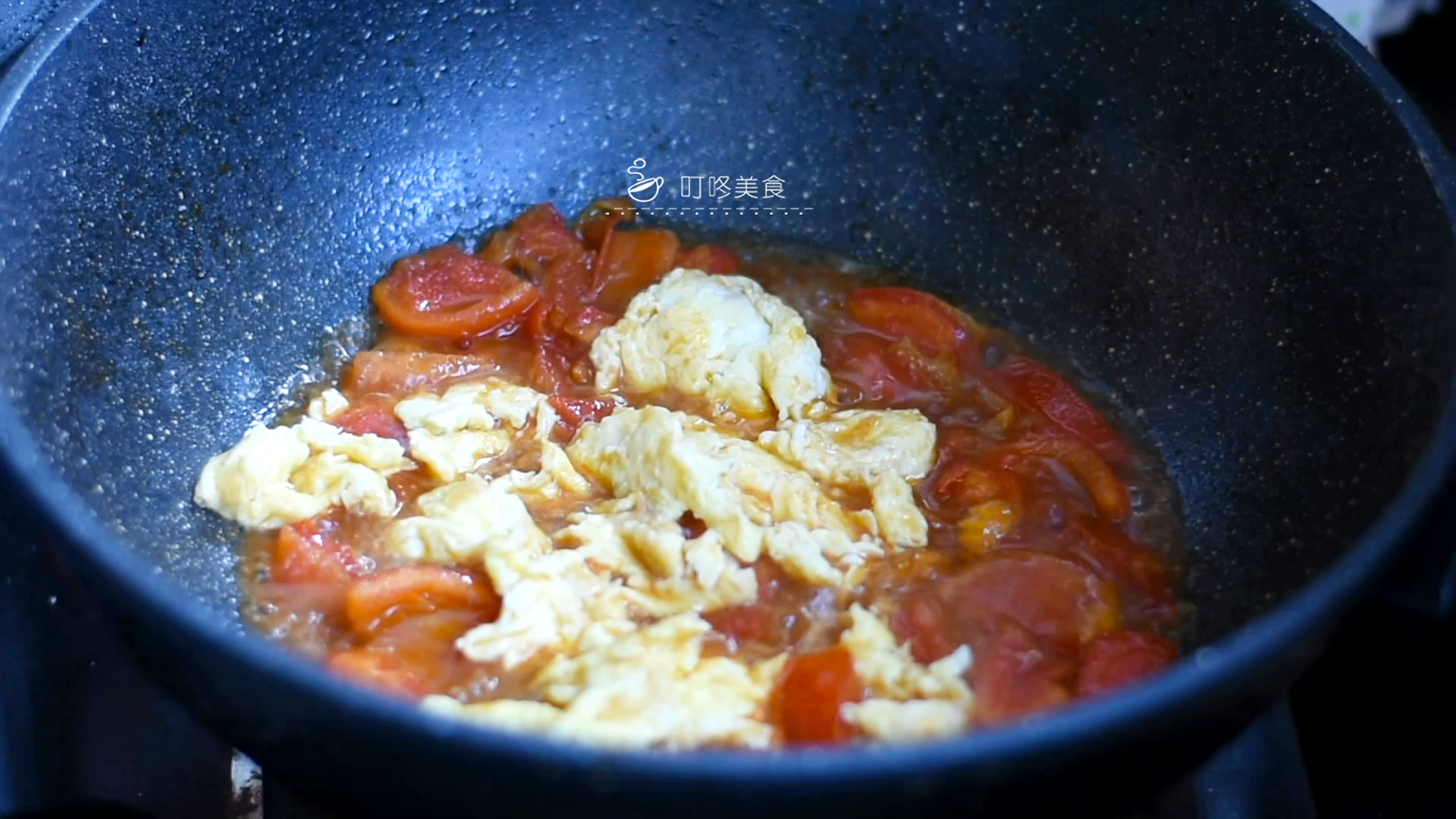 西紅柿炒雞蛋沒有飯店做的好吃這一步做錯了怪不得沒汁還難吃