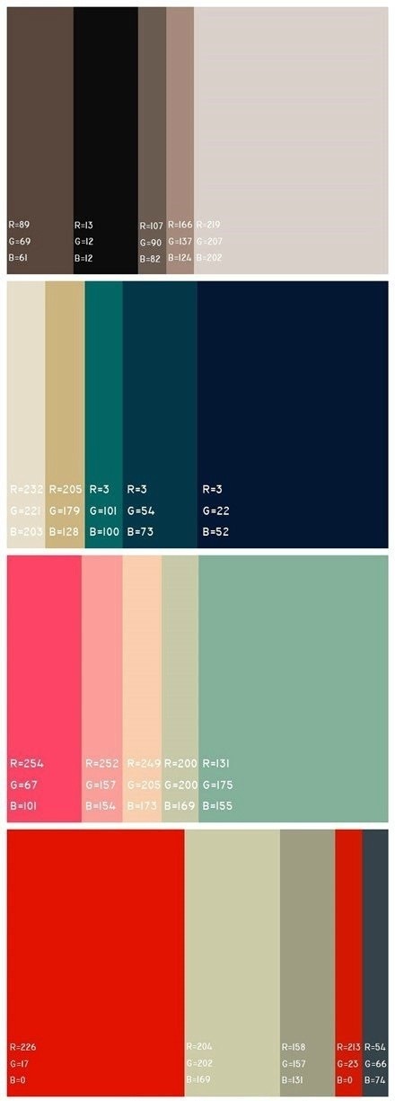 配色方案,转需.