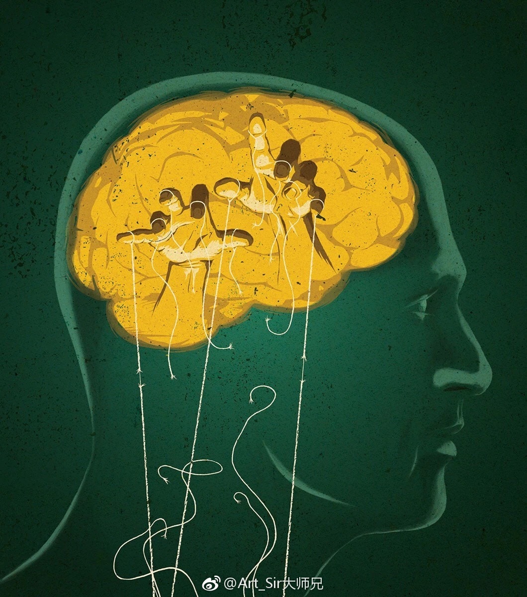 *有寓意的插画|插画家 mark smith