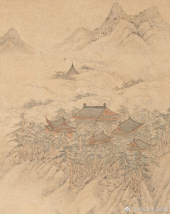 明 文伯仁 《骊山吊古图》