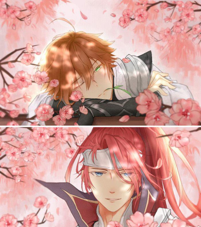 王者荣耀信白赏桃花回忆高中时代韩信幻想和李白发型互换