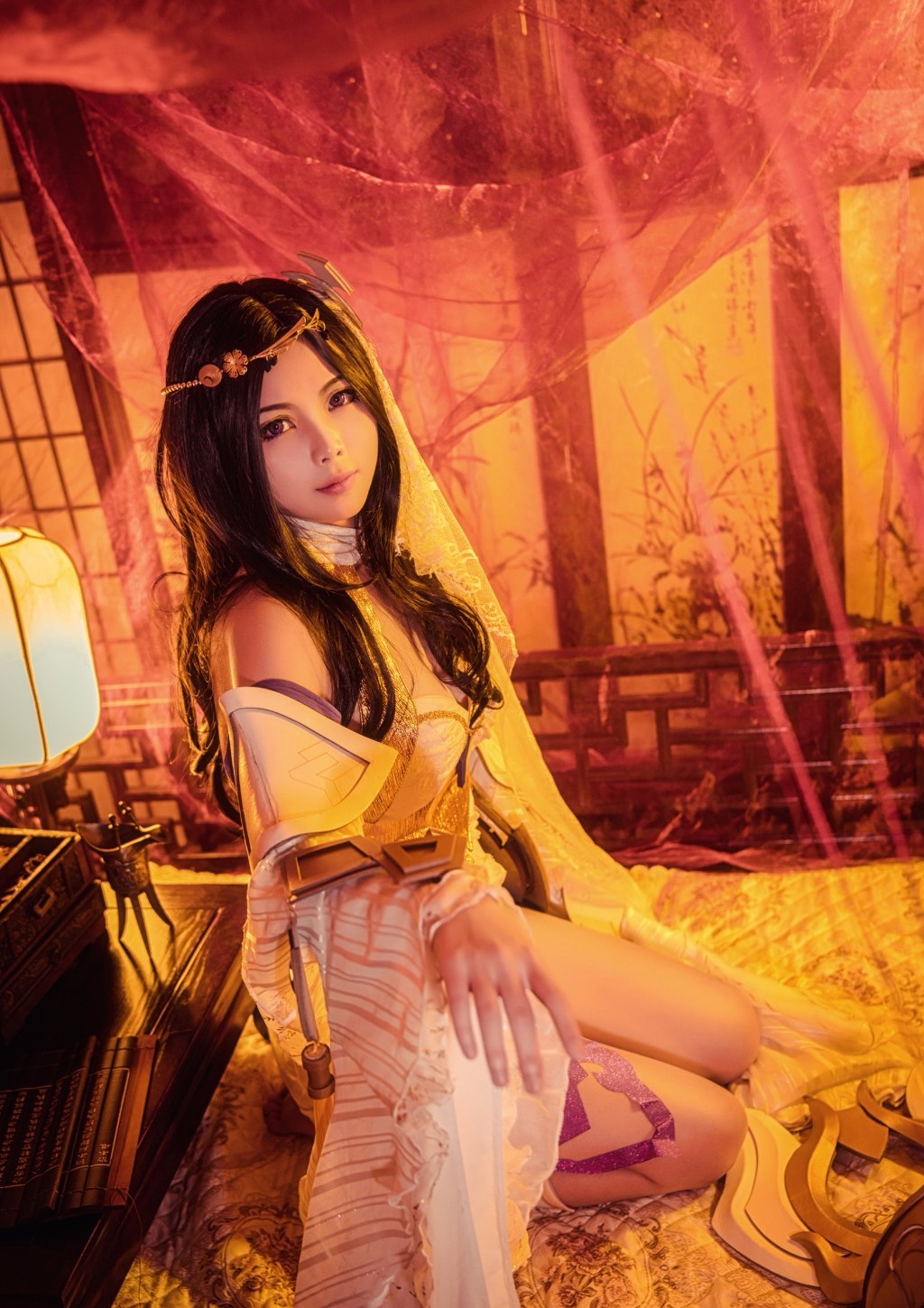 王者荣耀:甄姬异域舞娘cosplay,果然是风情万种