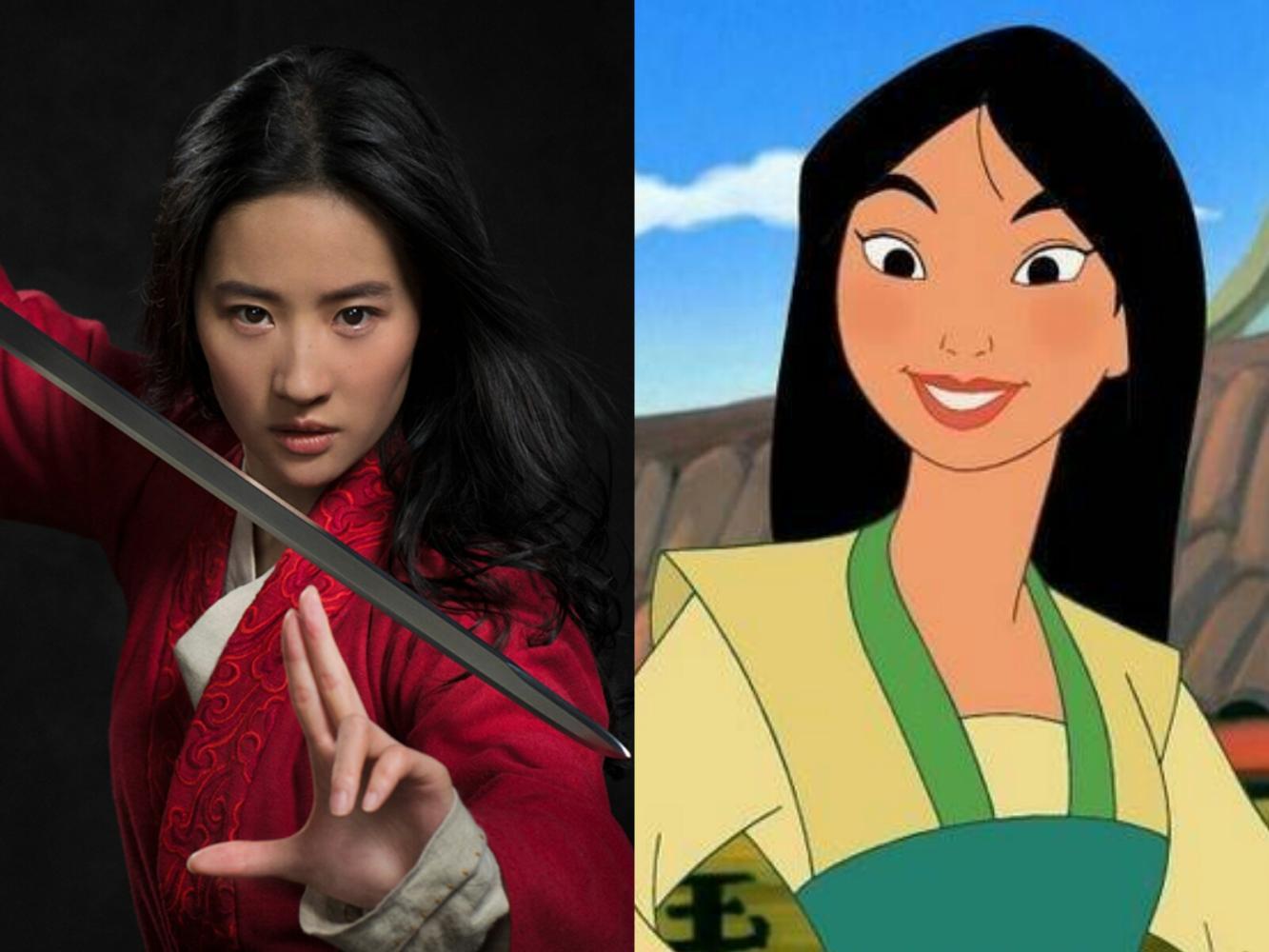 刘亦菲《花木兰》定妆照曝光,身穿一袭红衣,网友:美得令人窒息