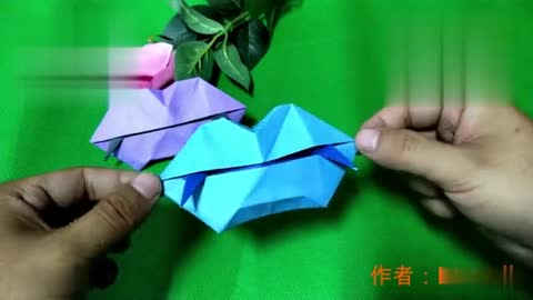 这么精美的高跟鞋竟然可以用纸折出来折法还特