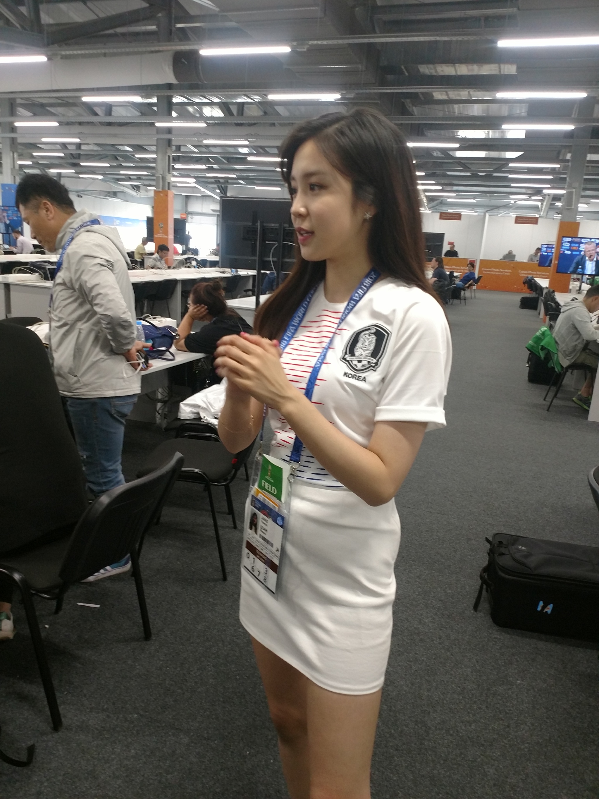 新浪体育专访韩国回眸一下女神张艺媛