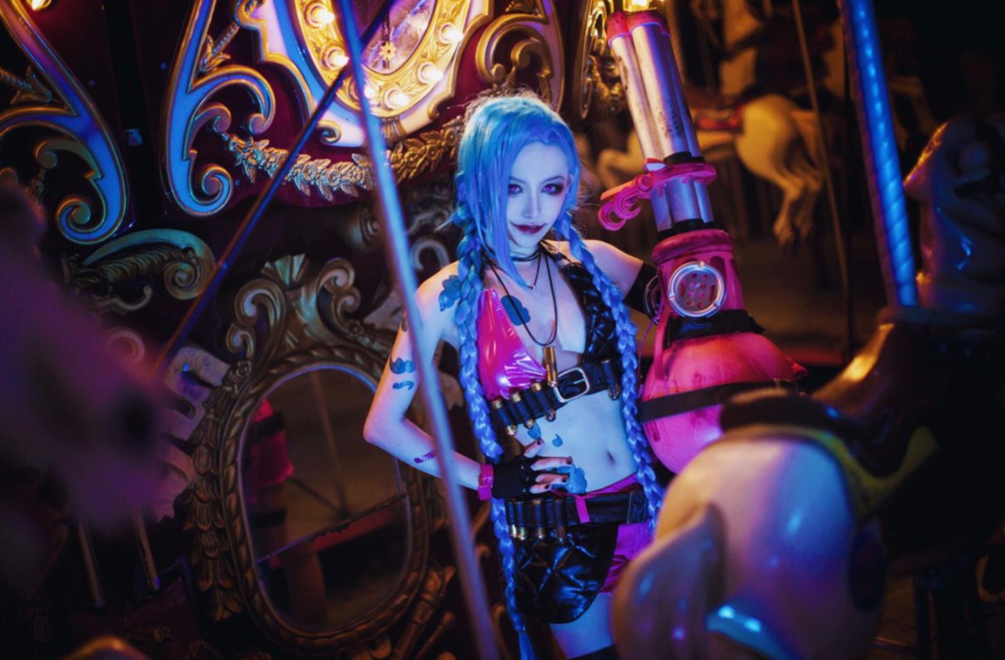 这金克斯cos的超像不信你看