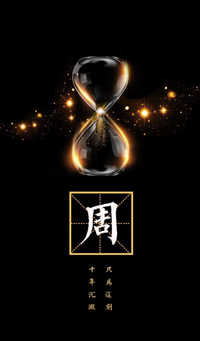 十年沉淀只为这刻超清漏斗手机壁纸屏保百家姓制作