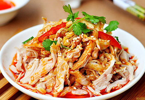 经典川菜棒棒鸡制作的秘诀,原来这才是正确的标准,味道香脆咸鲜