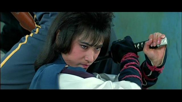 大岛由加利,香港功夫女星代表人物,和浩南哥有过一段短暂婚姻