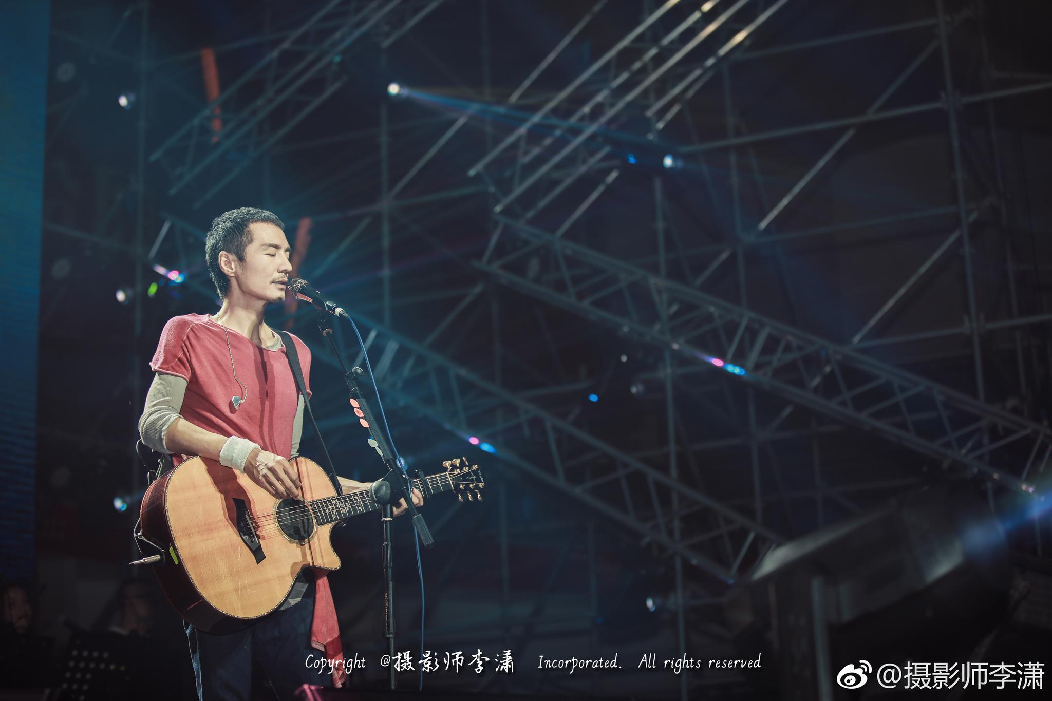 5.20朴树合肥live星月盛典部分出图,明天上午还得拍摄,先修这么多