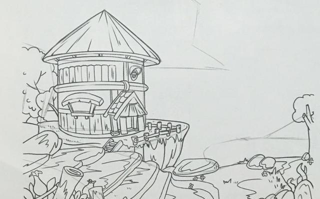 影子漫画q版场景绘制步骤教程