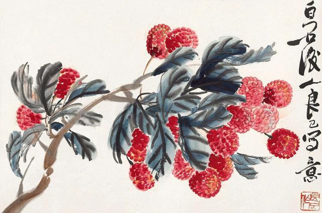 如何画荔枝|南方|荔枝|画法_新浪新闻