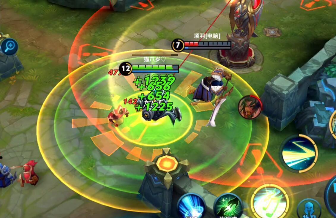 王者荣耀中拥有治疗能力的六人, 蔡文姬治疗速度连她一半都没有