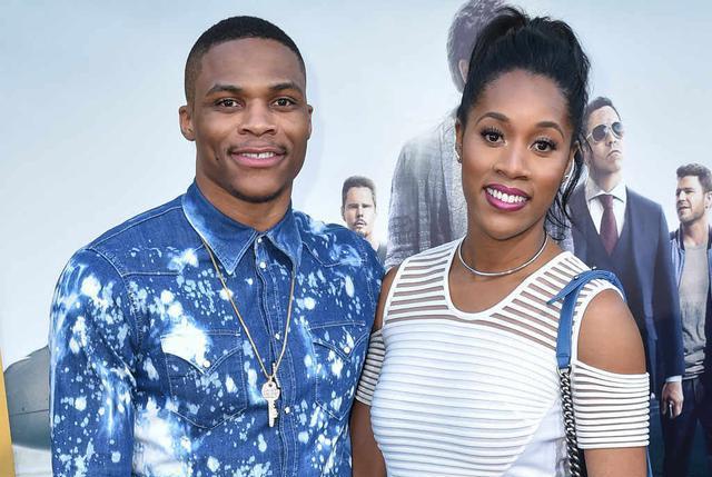 同在ucla打球时的威少和妮娜