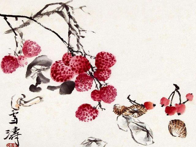如何画荔枝|南方|荔枝|画法_新浪新闻