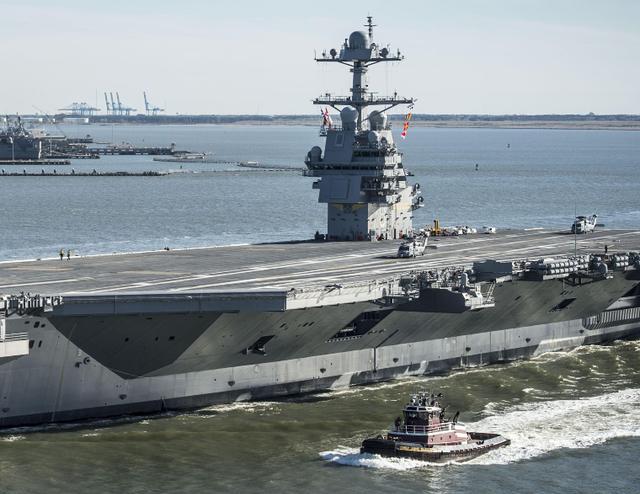 而福特级二号舰肯尼迪号建造进度已经加快,船体建造完成度达50%,将于