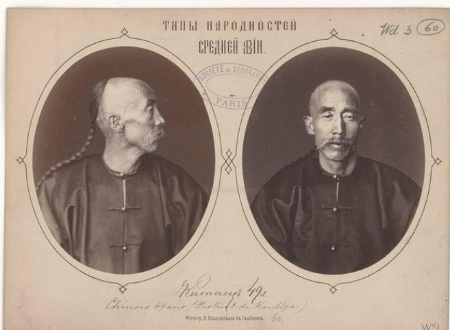 光绪年间老照片:男子的辫子,又丑又脏!看完你还喜欢乾隆吗?