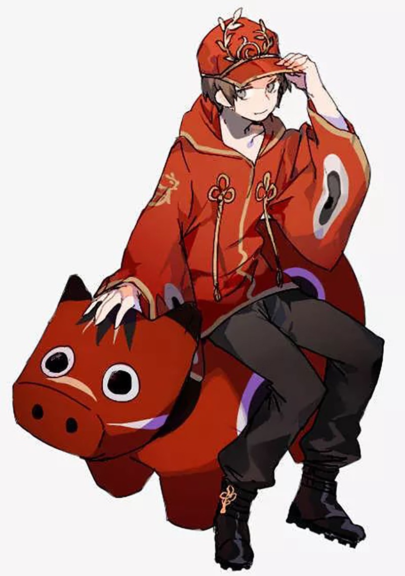 们和风拟人化之后的效果,米娜桑这样的星座简直可以拍成一部动漫了