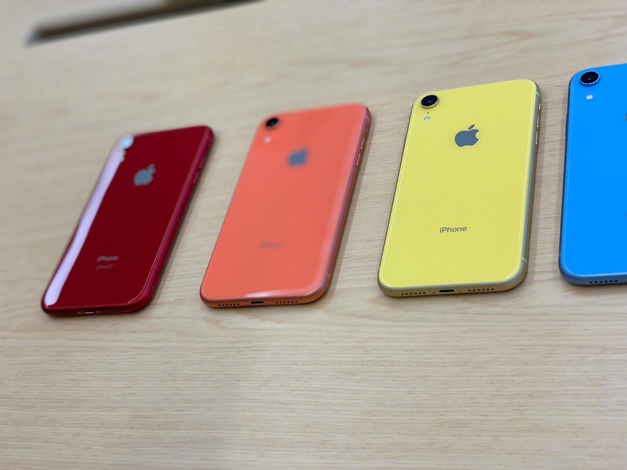 iphonexr各种颜色任你选择以及辣鸡小编比较推荐的三种颜色