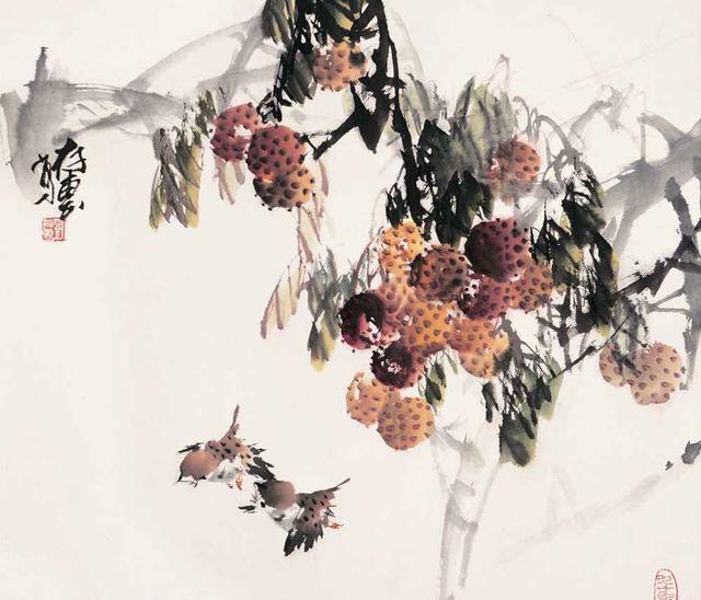 如何画荔枝|南方|荔枝|画法_新浪新闻
