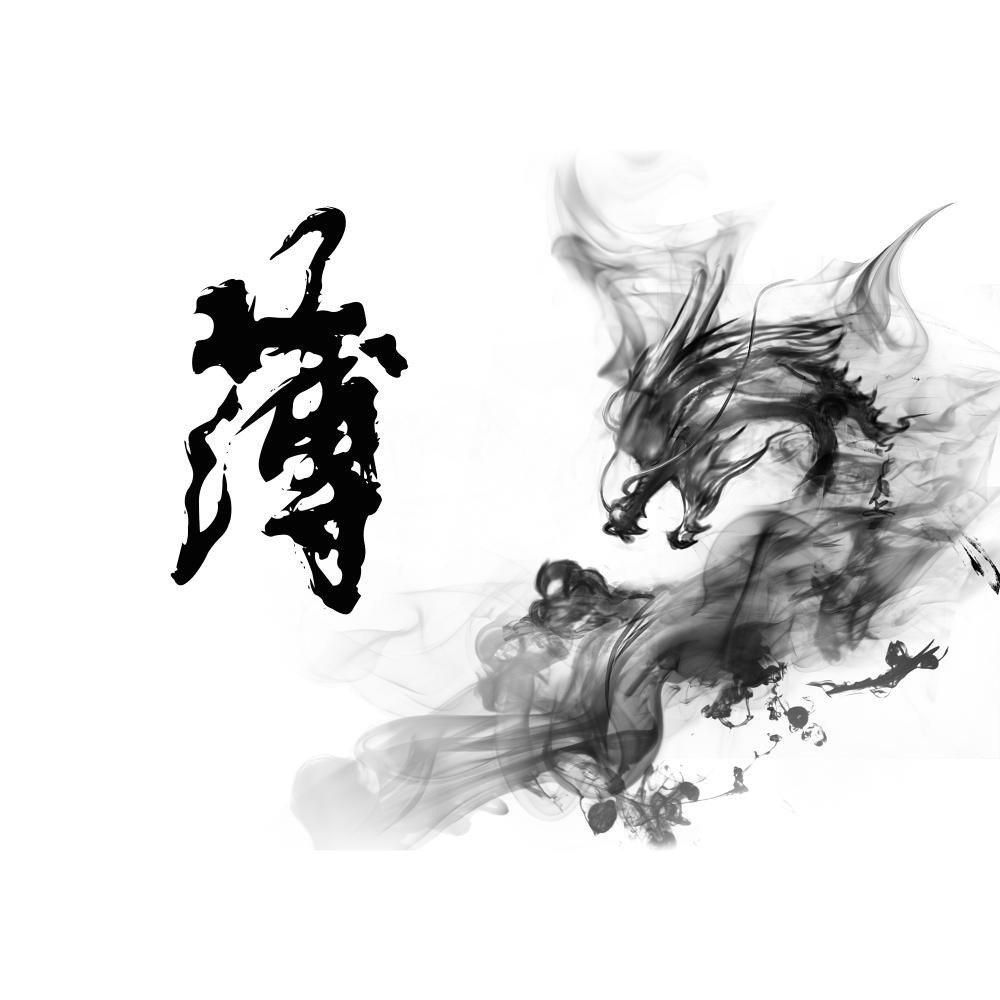 潇洒水墨龙, 百家姓头像, 不信没有你的|墨龙|百家姓|头像_新浪新闻