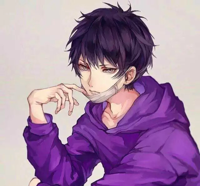 帅气小哥哥二次元动漫头像你在我心里有一个好听的名字叫爱人