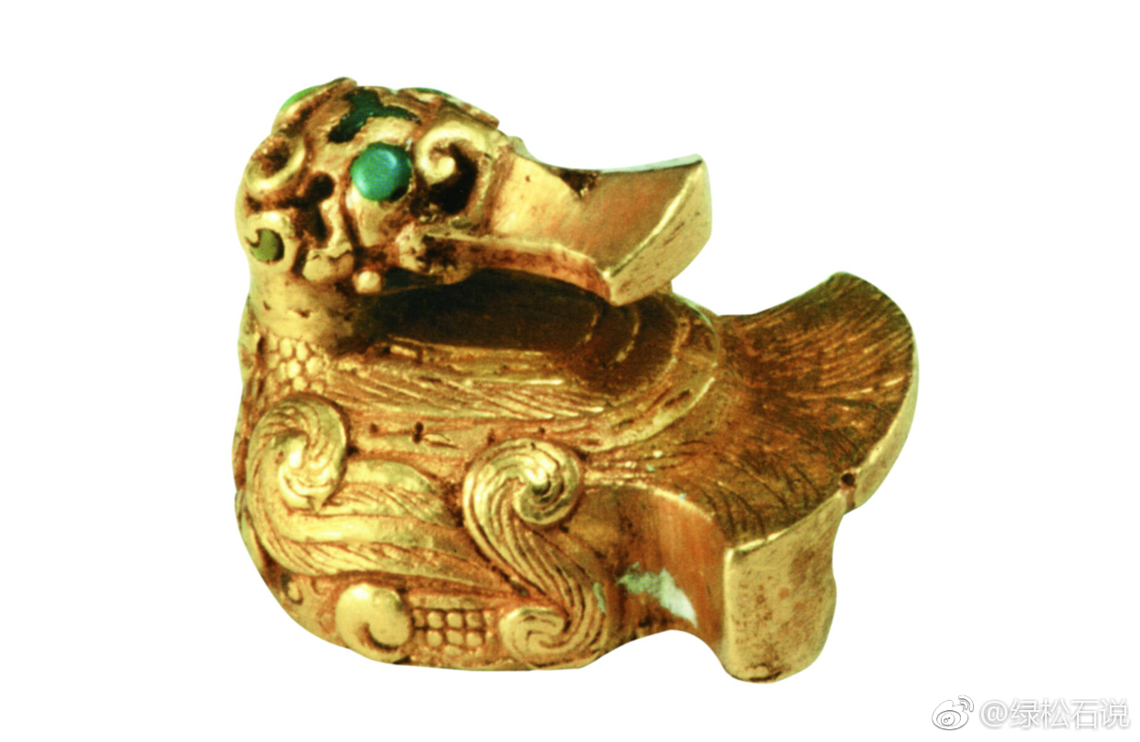 金光灿灿,豪奢无比 …|带钩|金方|鸳鸯_新浪新闻